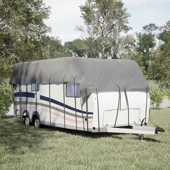 Caravan dakbedekking 700x300 cm vliesvlies grijs