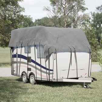 Caravan dakbedekking 500x300 cm vliesvlies grijs