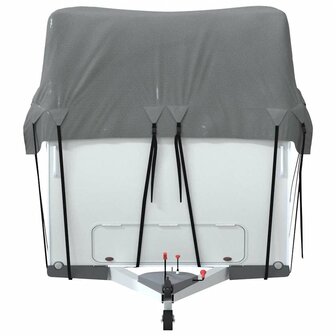 Caravan dakbedekking 500x300 cm vliesvlies grijs