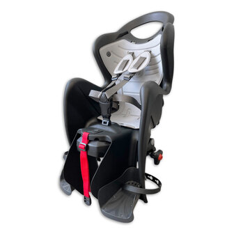 Bellelli Fietsstoeltje Achter Mr. Fox Luxe Easy Dream Zwart