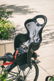 Bellelli Fietsstoeltje Achter Mr. Fox Luxe Easy Dream Zwart