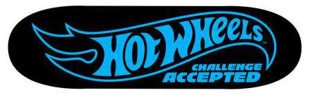 Mattel Hot Wheels Dubbele Kick Skateboard Junior Zwart/Blauw/Rood multicolor multicolor