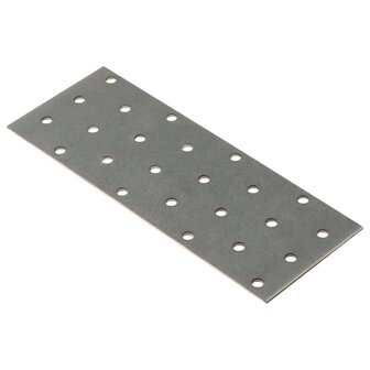 Platen geperforeerd 40 st 2 mm 160x60 mm gegalvaniseerd staal
