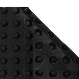 Afvoerfolie noppen 400 g/m&sup2; 0,5x20 m HDPE