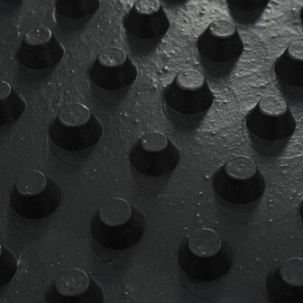 Afvoerfolie noppen 400 g/m&sup2; 0,5x20 m HDPE