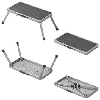 Opstapje inklapbaar 150 kg XL metaal