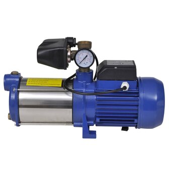 Jet pomp met waterpeil 1300 W 5100 L/u (Blauw)