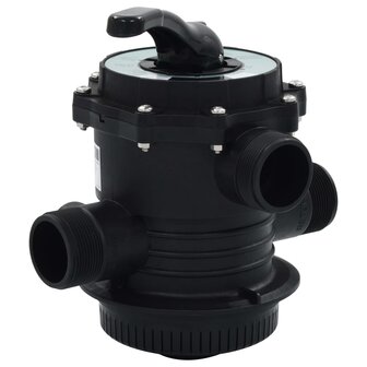 Multipoortventiel voor zandfilter 6-weg 1,5&amp;quot; ABS