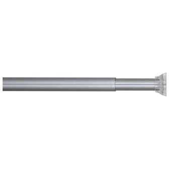 Douchegordijnstang telescopisch 155-255 cm mataluminium