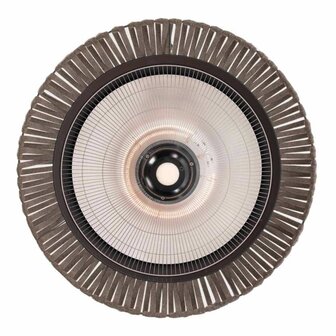 Hangende verwarmer Artix Corda 1800 W halogeen bruin