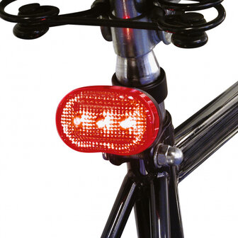 Dresco Verlichtingsset Classic Led Batterijen Rood/Zwart/Wit