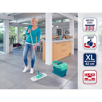 Vloerwisser set Profi met karretje groen XL 55096