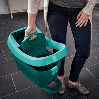 Vloerwisser set Profi met karretje groen XL 55096