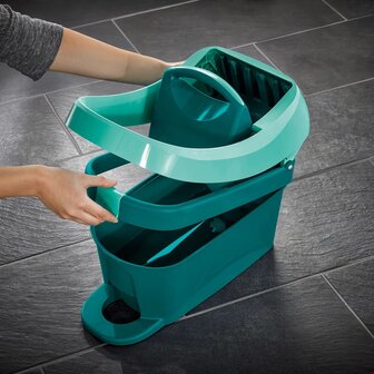 Vloerwisser set Profi met karretje groen XL 55096