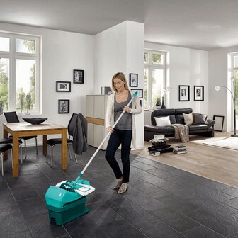 Vloerwisser set Profi met karretje groen XL 55096