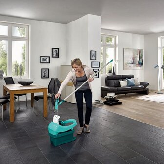 Vloerwisser set Profi met karretje groen XL 55096