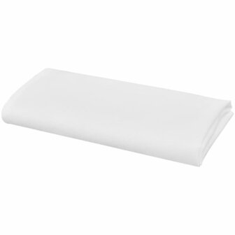 Servetten wit 10 stuks 50 x 50 cm