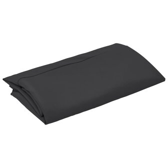Vervangingsdoek voor zweefparasol 350 cm zwart