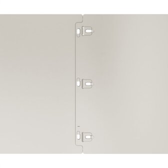 Gazonranden 10 stuks 25x103 cm flexibel cortenstaal