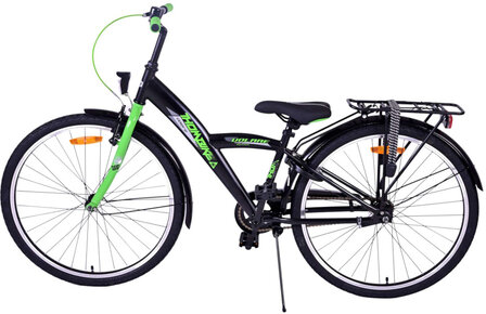 Volare Thombike Jongens Terugtraprem zwart/groen 33 cm 26 inch zwart/groen 33 cm 26 inch