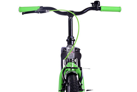 Volare Thombike Jongens Terugtraprem zwart/groen 33 cm 26 inch zwart/groen 33 cm 26 inch