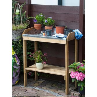 Oppottafel voor zaaien en planten