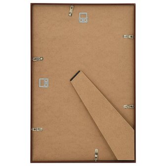 Fotolijsten 5 st voor wand of tafel 59,4x84 cm MDF bronskleurig
