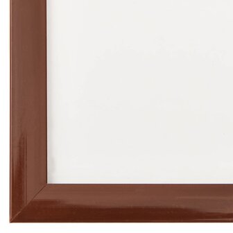 Fotolijsten 5 st voor wand of tafel 59,4x84 cm MDF bronskleurig
