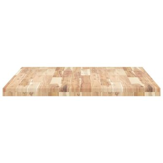 Bureaublad 100x80x4 cm onbehandeld massief acaciahout