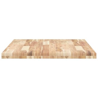 Bureaublad 80x70x4 cm onbehandeld massief acaciahout
