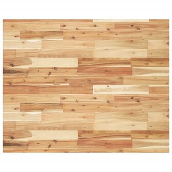 Bureaublad met olieafwerking 100x80x4 cm massief acaciahout