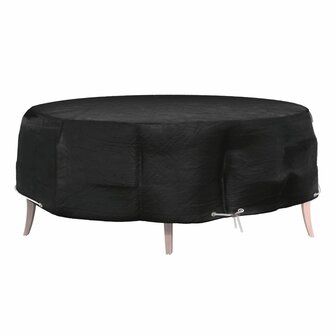 Tuinmeubelhoes eilandlounge 8 oogjes rond &Oslash; 188x50 cm