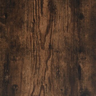 Schoenenbank 82x32x45,5 cm bewerkt hout gerookt eikenkleurig
