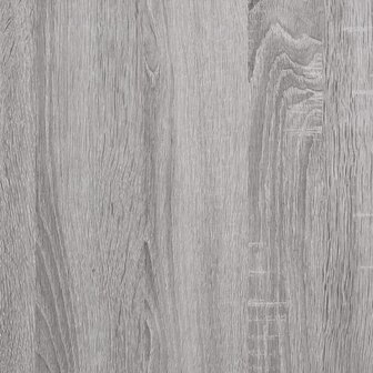 Schoenenbank 102x32x45 cm bewerkt hout grijs sonoma eikenkleur
