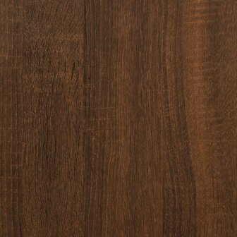 Schoenenbankje 65,5x32x57,5 cm bewerkt hout bruin eikenkleur