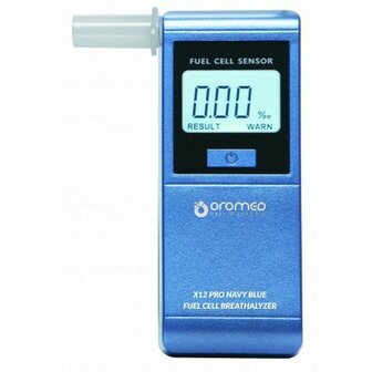 Tech Digitale Alcoholmeter Oromed X12 Pro Blue Blauw