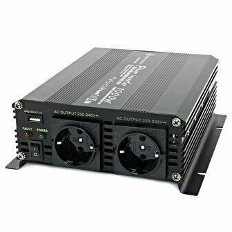 Bigbuy Outdoor Draagbare Transformator Voor Auto&#039;s Sw1000-12 1000 W 230 V (Refurbished D)