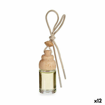 Auto Luchtverfrisser Vanille Hout Glas 8 Ml (12 Stuks)