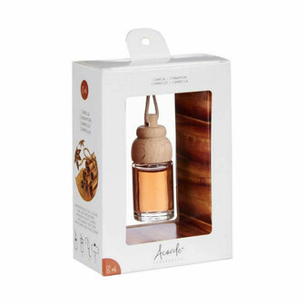 Auto Luchtverfrisser Kaneel Hout Glas 8 Ml (12 Stuks)
