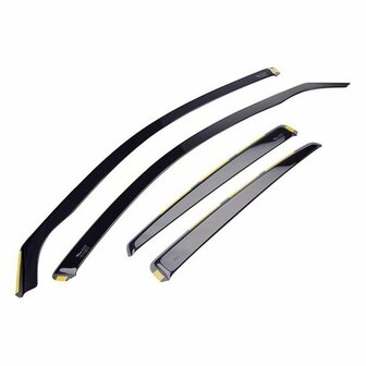 Heko Winddeflector Heko 10239 Frontaal 4 Pcs Aan De Achterkant