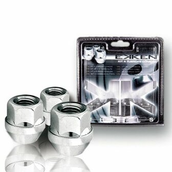 Bigbuy Car Set Bouten Zilver M12 X 1,50