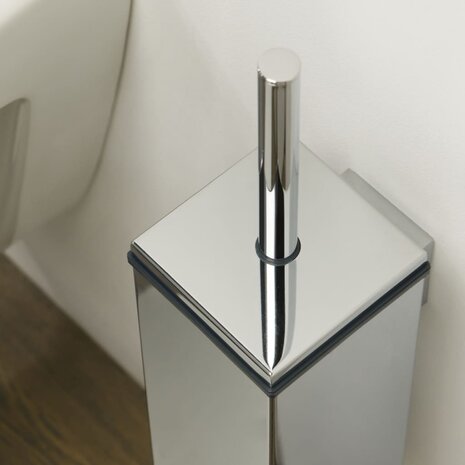 toiletborstel en houder Items chroom 282430346