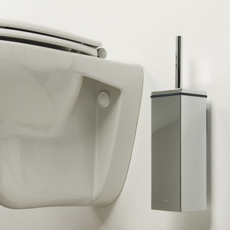 toiletborstel en houder Items chroom 282430346