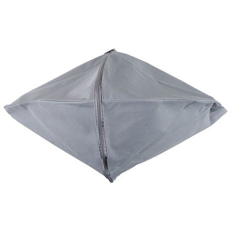 Hoes voor hangende verwarmer Spica Square grijs