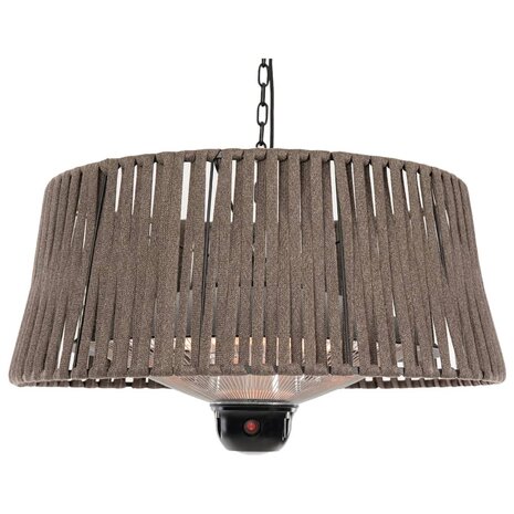 Hangende verwarmer Artix Corda 1800 W halogeen bruin