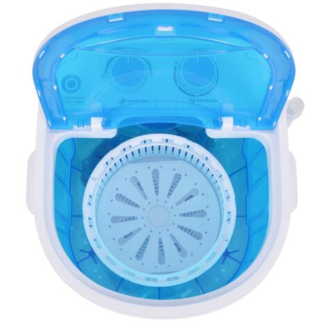 Mini wasmachine met enkele trommel 2,6 kg