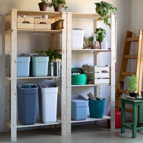 Vuilnisbak Ready to Collect 20 L lichtblauw