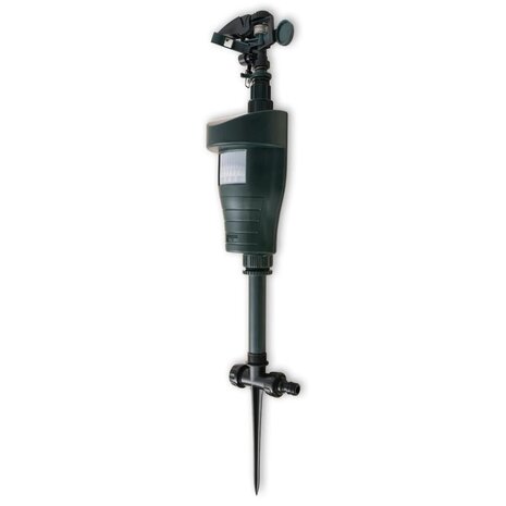 Sproeier dierwering met PIR sensor donkergroen