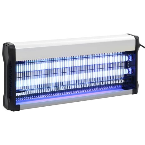 Vliegendoder 40 W aluminium ABS zwart