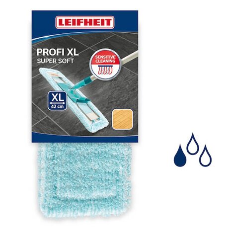 Mopdoek Profi Extra Soft blauw 55116